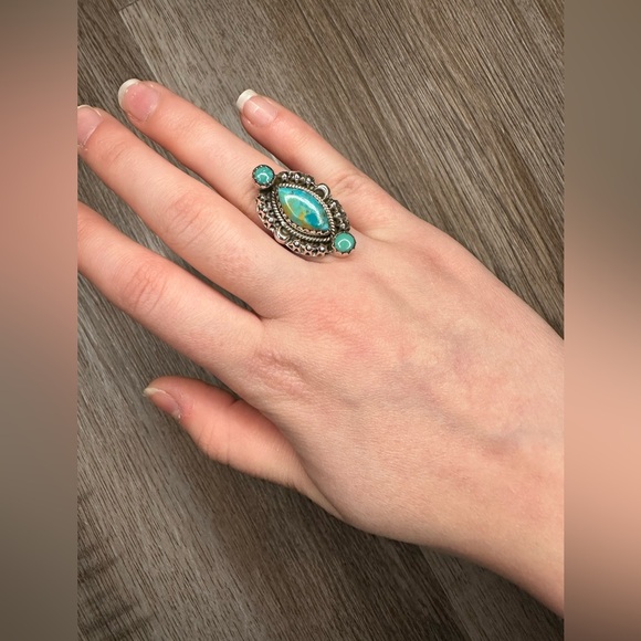 Jewelry - Turquoise ring 925 sterling silver